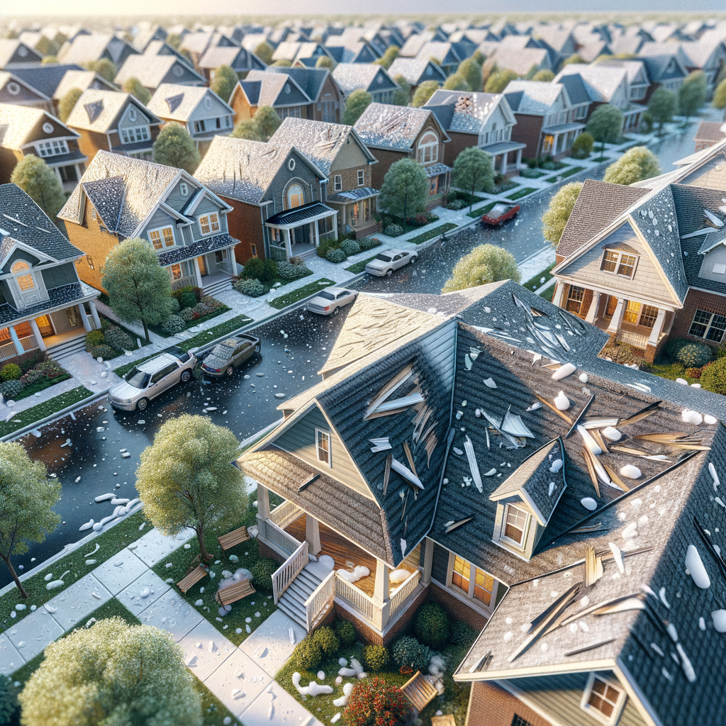 Covington hail damage roof assessments