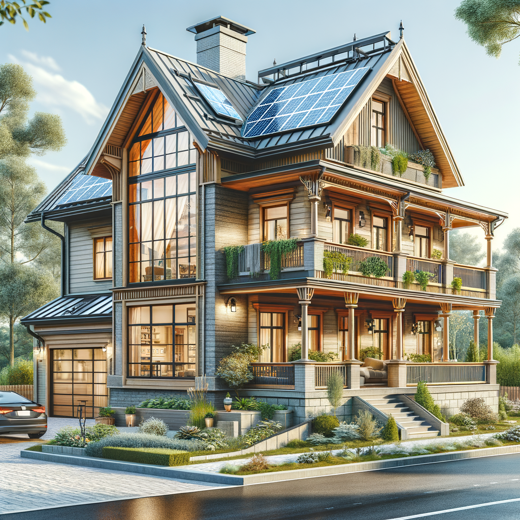 Macon energy-saving windows and roof integration