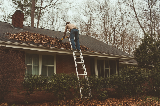 preparing roof for winter weather, winter roof maintenance, Atlanta