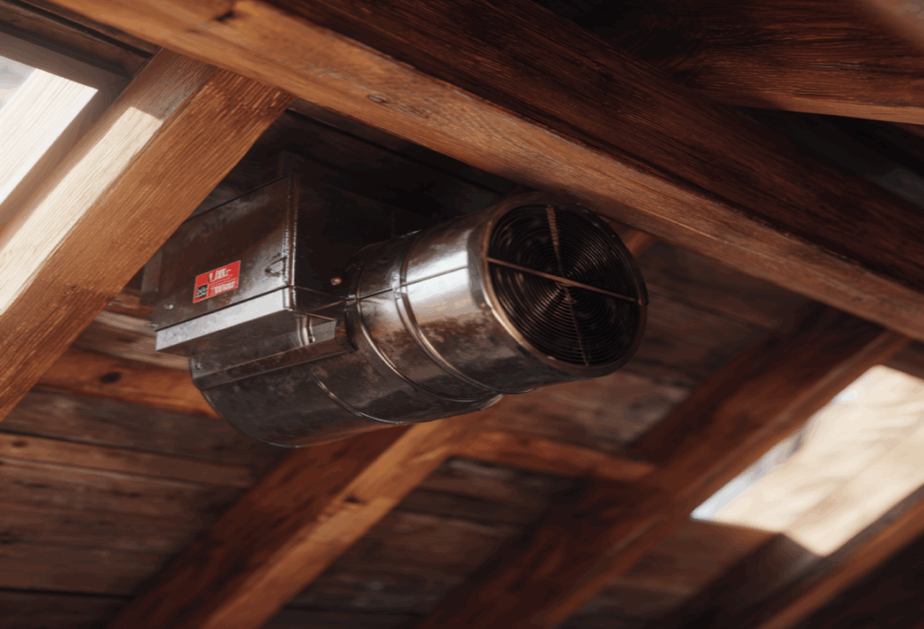 attic ventilation inspection in Chattanooga