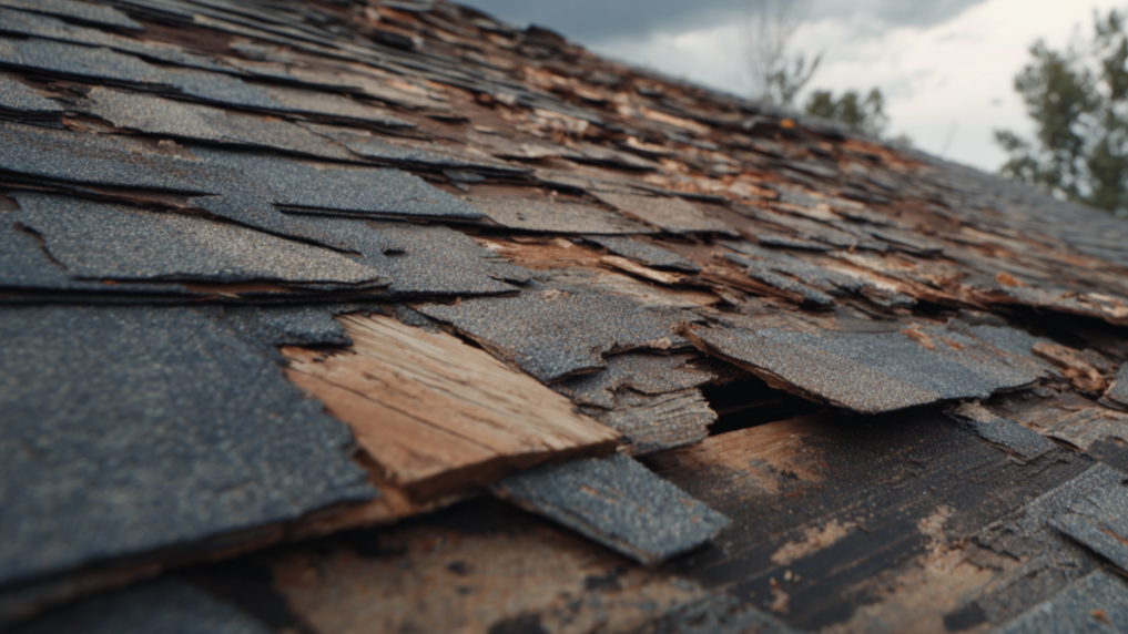 storm roof damage